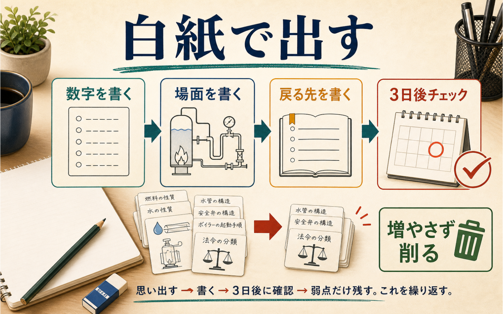 一級ボイラー技士 語呂合わせ一覧|法令・構造・取扱い・燃焼で覚える (2026年版) の挿絵 2