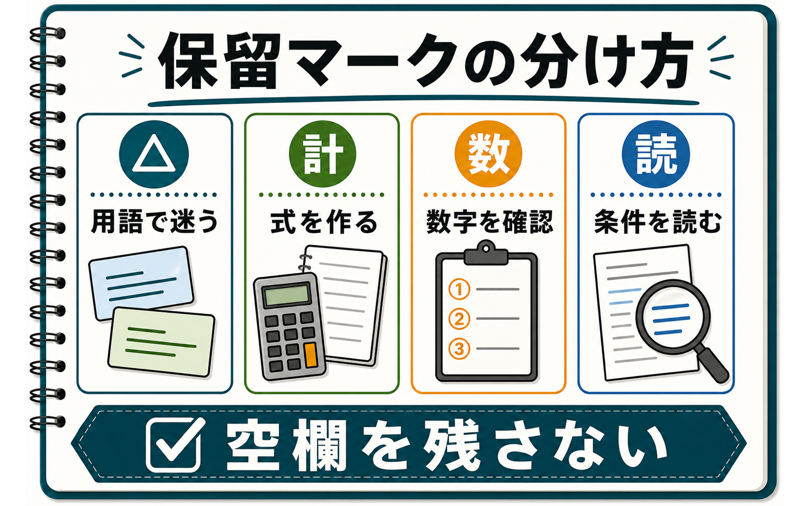 一級ボイラー技士の時間配分|4時間で40問を崩さない解き方 (2026年版) の挿絵 2