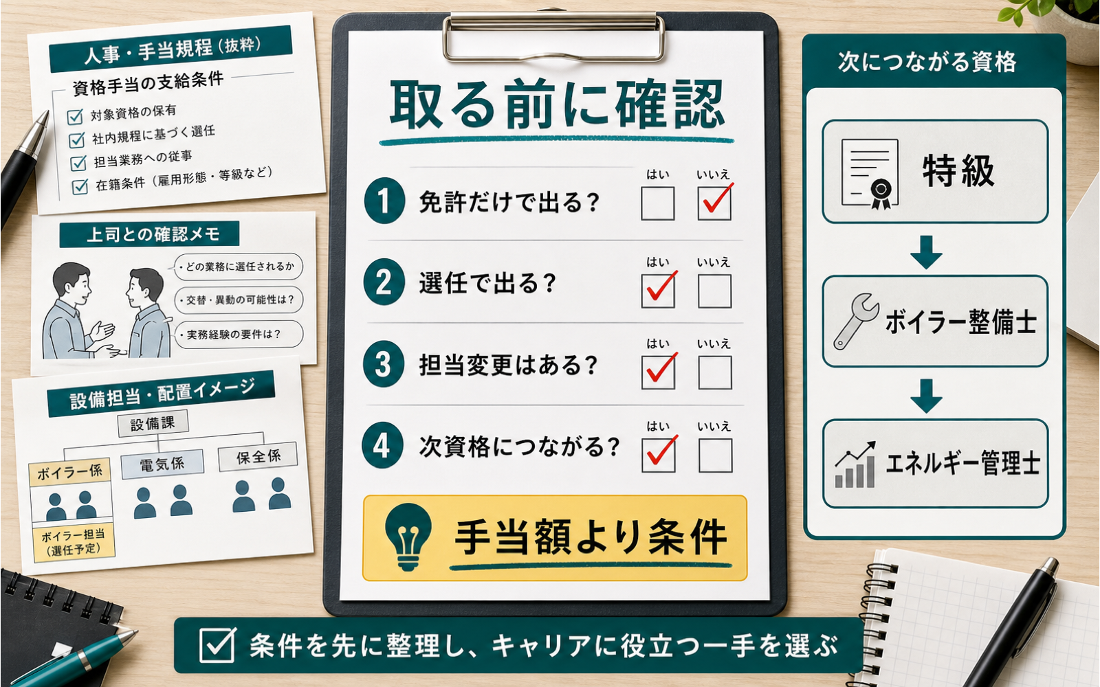 一級ボイラー技士は取る意味ある?二級後の仕事と手当の見極め方 (2026年版) の挿絵 2