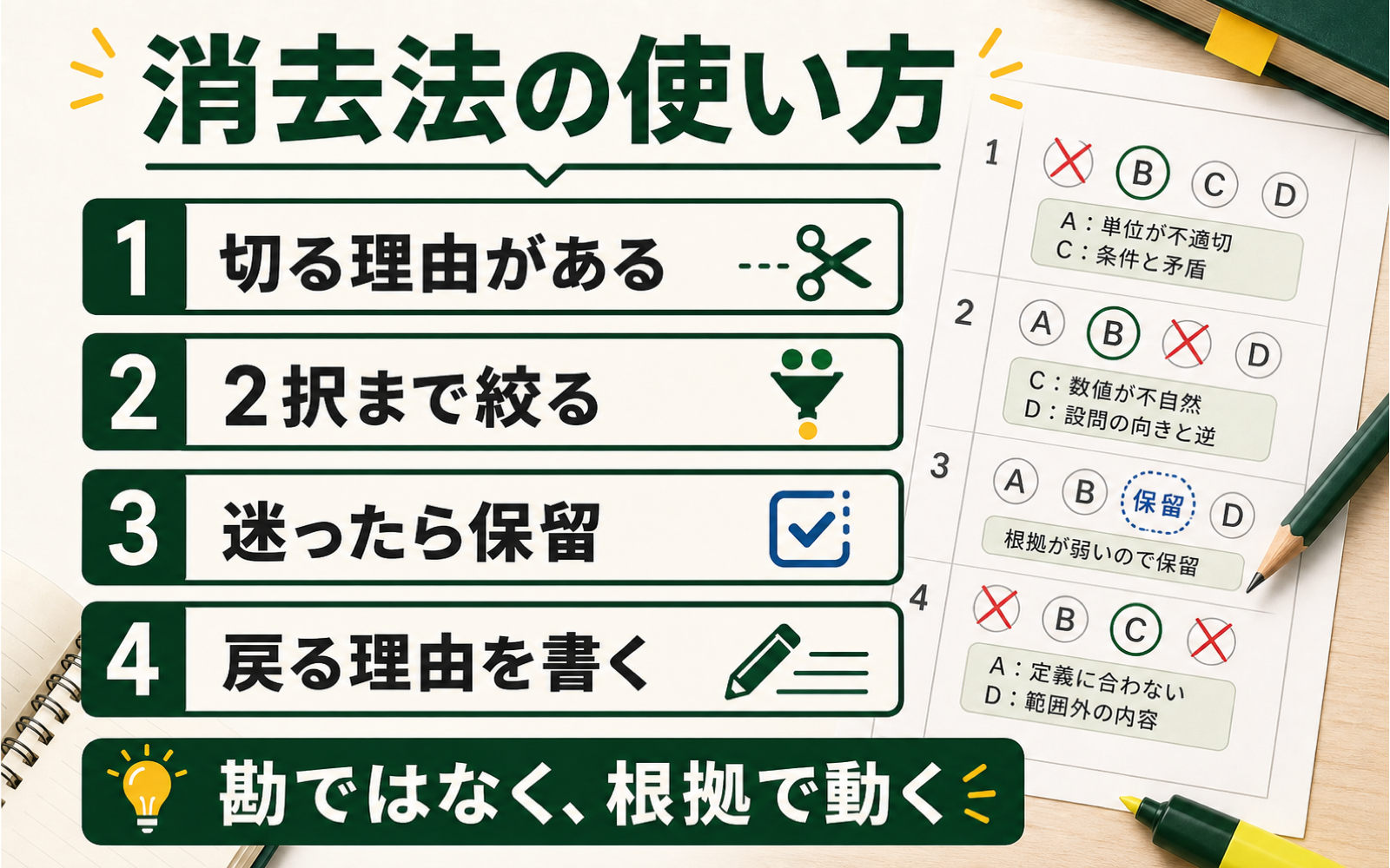 一級ボイラー技士の解き方｜1問を読み切る順番と消去法の使い方 (2026年版) の挿絵 2