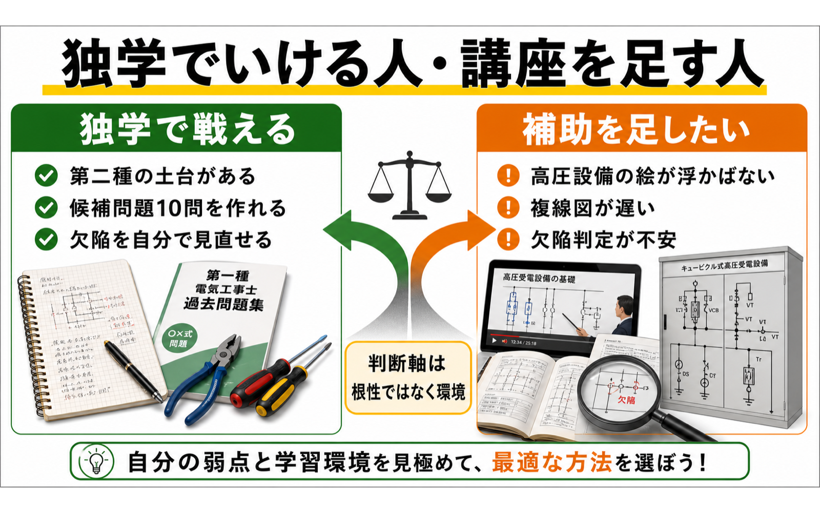 第一種電気工事士 独学合格の現実|学科・技能・免状までの進め方 (2026年版) の挿絵 1